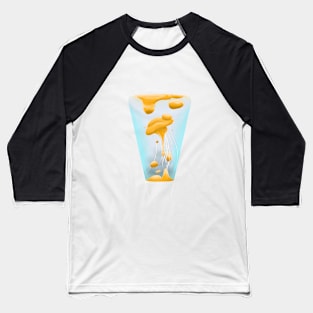 Jellyfish In A Lava Lamp Baseball T-Shirt